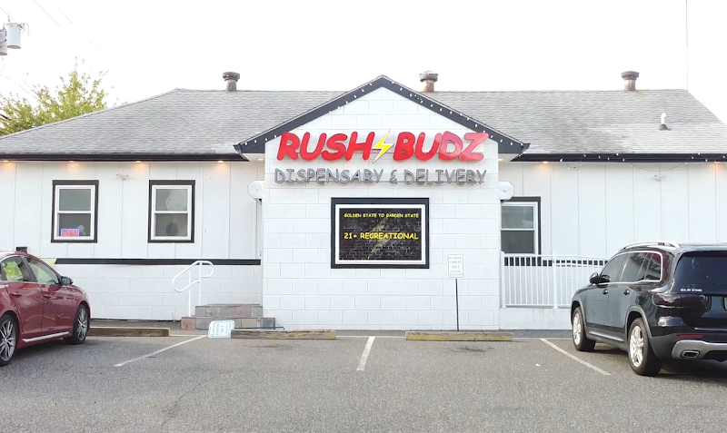 RushBudz Dispensary (Cannabis Shop Minority Woman Owned) logo