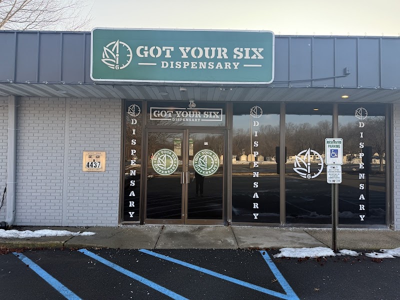 Got Your Six Dispensary logo