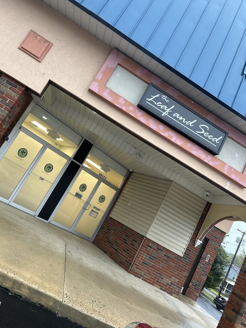 The Leaf and Seed Dispensary logo